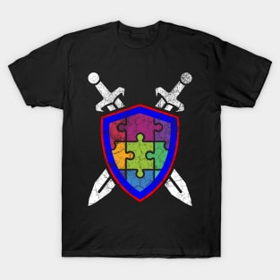 Legendary Sword & Shield Autism T-Shirt